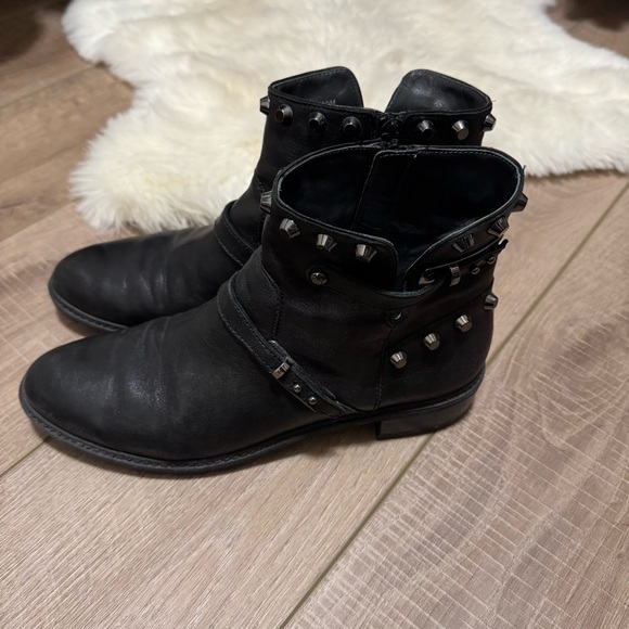 Stuart Weitzman GoWest Studded Ankle Boots - Picture 8 of 9